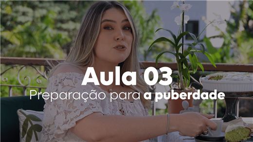 Capa da aula Preparação para a puberdade